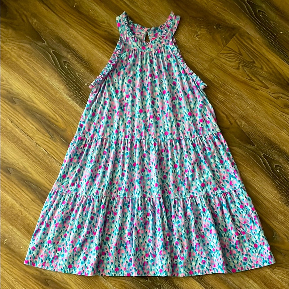 Lilly Pulitzer Jerrica Swing Dress in Multi Hottie Dottie